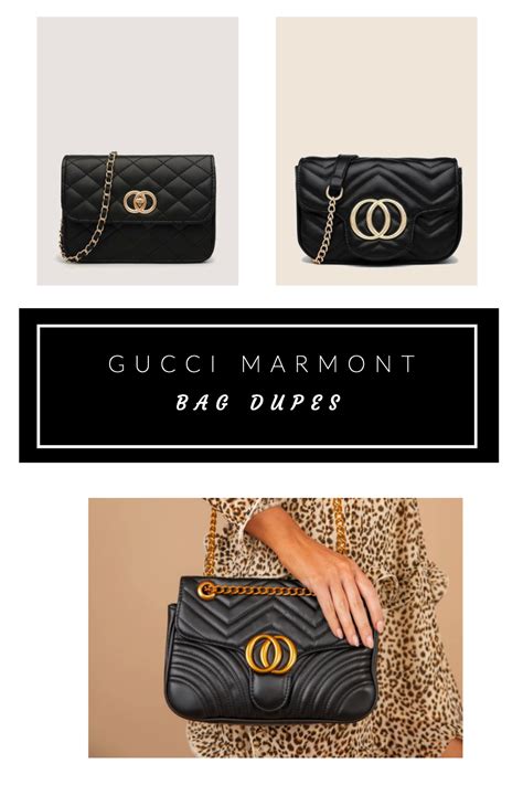 gucci marmont zip bag dupe|gucci marmont wallet dupe.